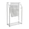 Organize It All Freestanding Acrylic Towel Rack